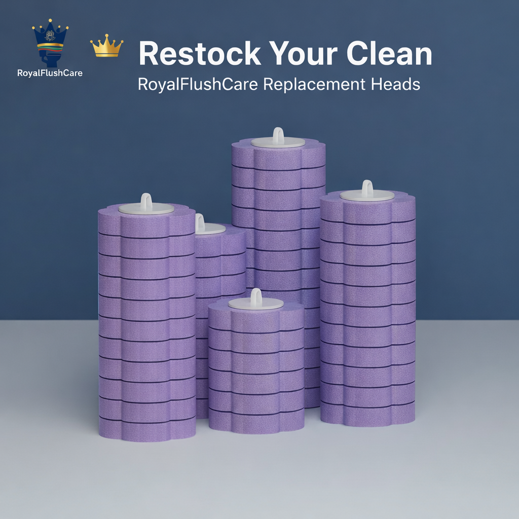 RoyalFlushCare Replacement Sponge Heads