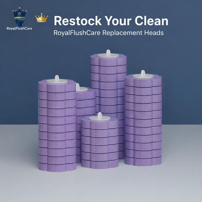 RoyalFlushCare Replacement Sponge Heads